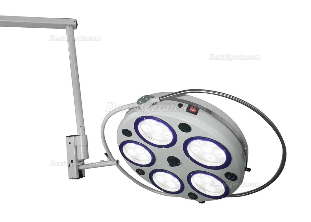 25W Dental OP Lampe, Schattenfreie Lampe, 5 L&ouml;cher, CE-zertifiziert (Deckenmontage)